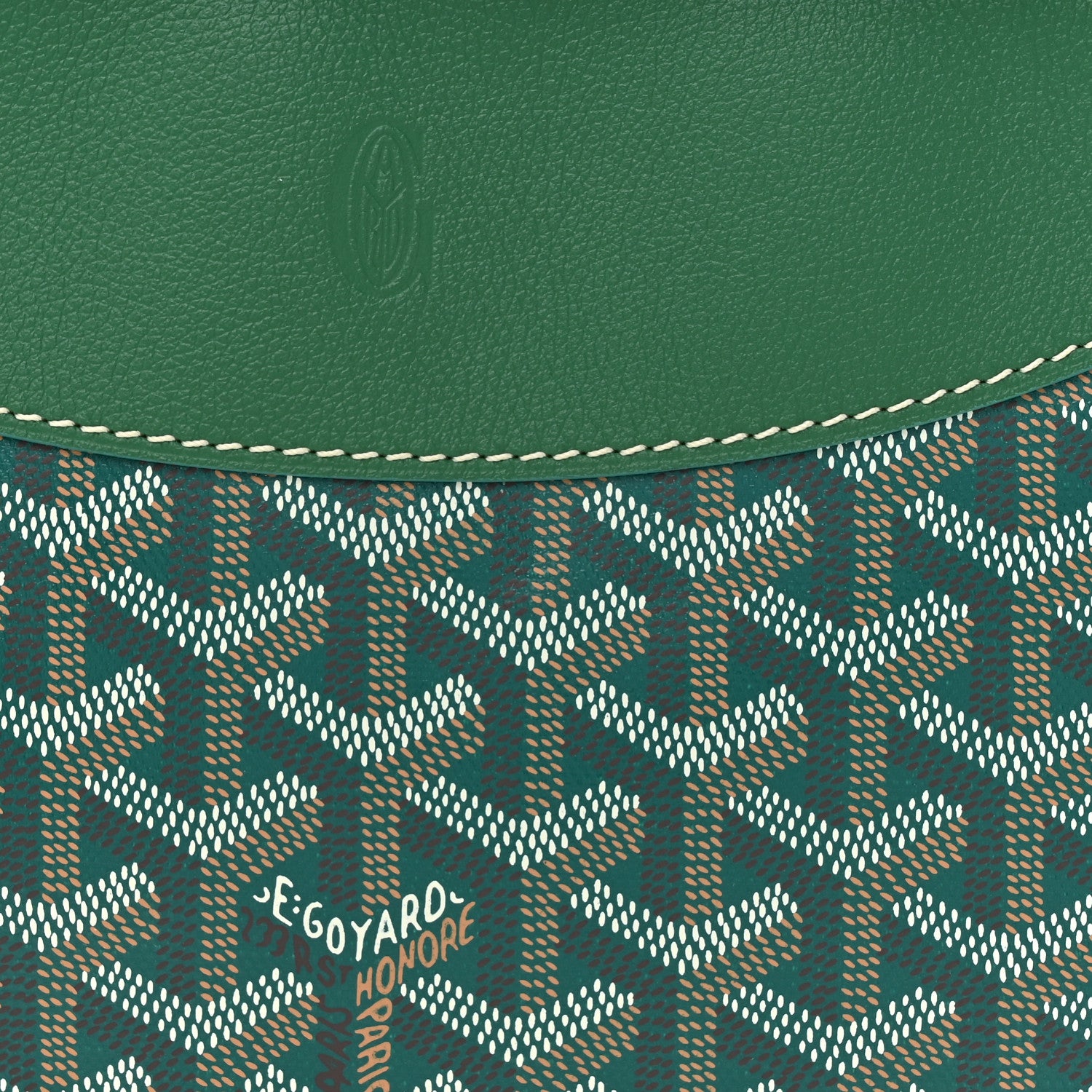 Goyard Goyardine Hirondelle Bag Green 7 of 9