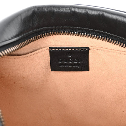 Gucci Calfskin Matelasse Small GG Marmont Chain Shoulder Bag Black 6 of 11