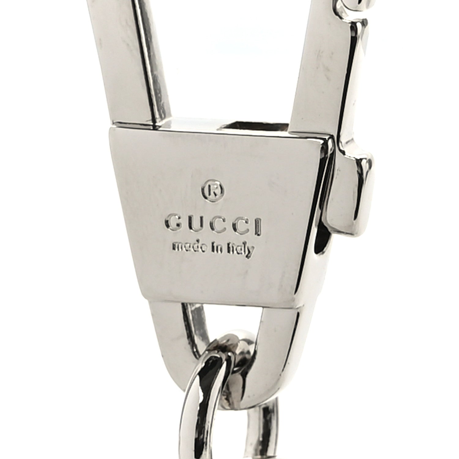 Gucci Guccissima Signature Dorian Key Chain Black 3 of 3