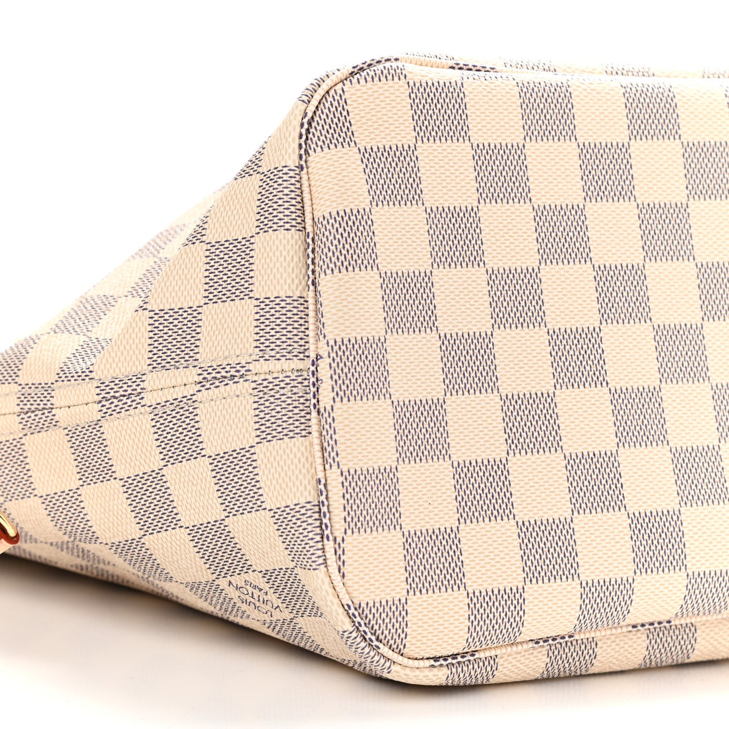 Damier Azur Neo Neverfull MM Rose Ballerine