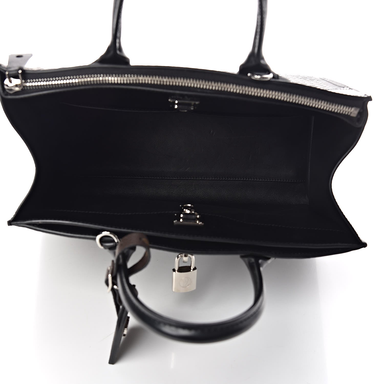 Louis Vuitton Calfskin Monogram City Steamer MM 5 of 10