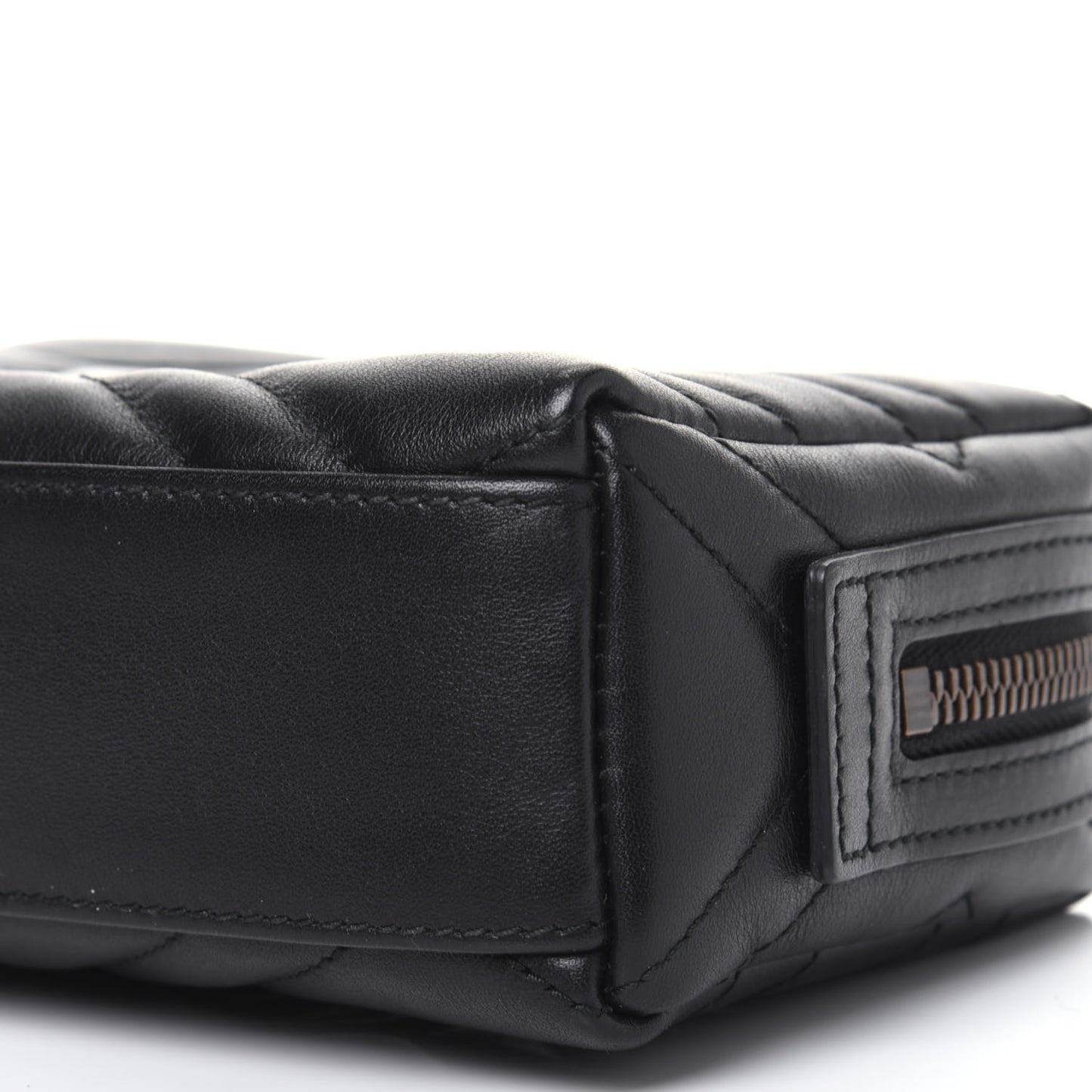 Calfskin Matelasse GG Marmont Cosmetic Case Black