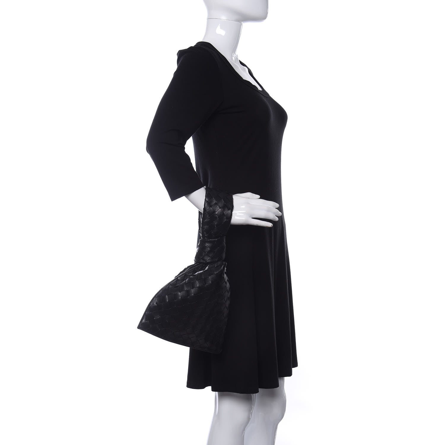 Bottega Veneta Nappa Intrecciato Mini BV Twist Black 2 of 9