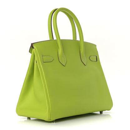 Hermes Epsom Candy Birkin 30 Kiwi Lichen 3 of 15