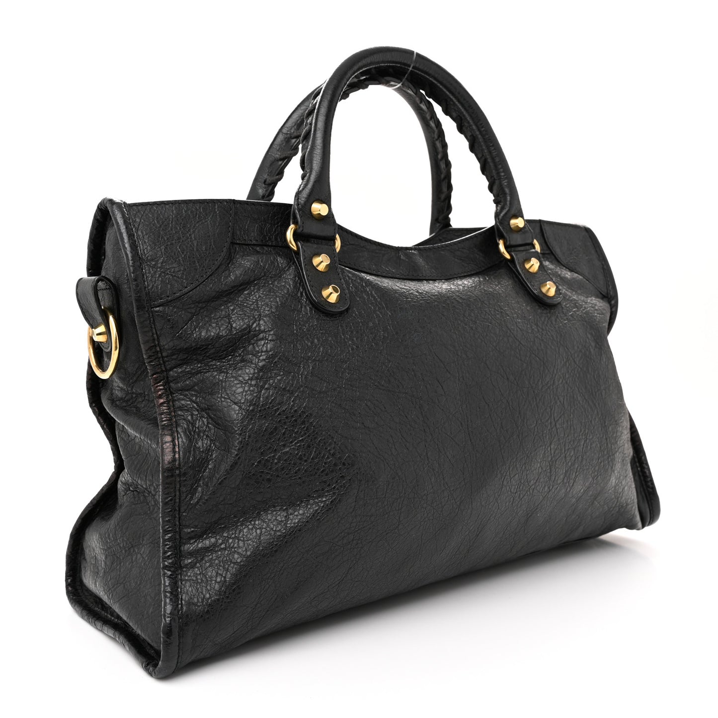 Agneau Classic Gold Hardware City Black
