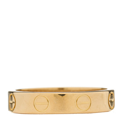 Cartier 18K Yellow Gold 3.5mm LOVE Wedding Band Ring 49 5 4 of 4