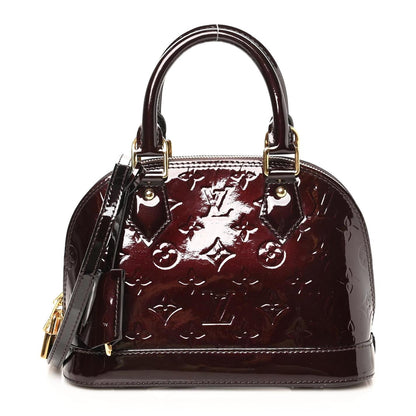 Louis Vuitton Vernis Alma BB Amarante 1 of 10