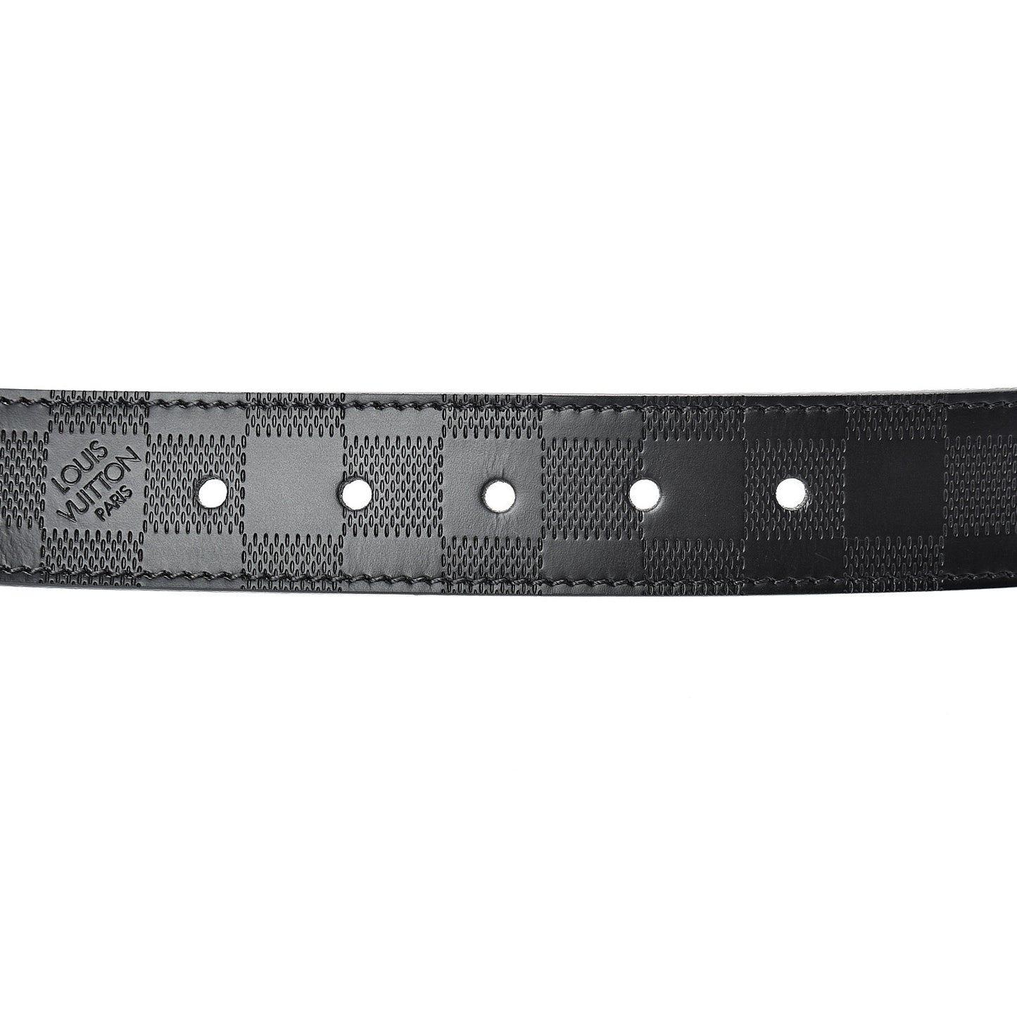 Damier Infini Calfskin 35mm Belt 100 40 Black