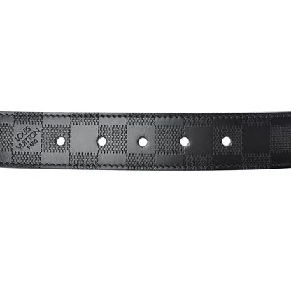 Louis Vuitton Damier Infini Calfskin 35mm Belt 100 40 Black 5 of 6