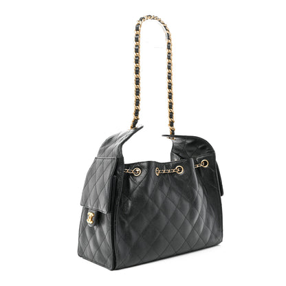 Chanel Caviar Quilted Small Chanel 25 Handbag Black 3 of 11