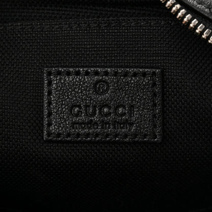 Gucci Sakai Be Green Calfskin Diagonal Stitched Mini Blondie Shoulder Bag Black 6 of 10