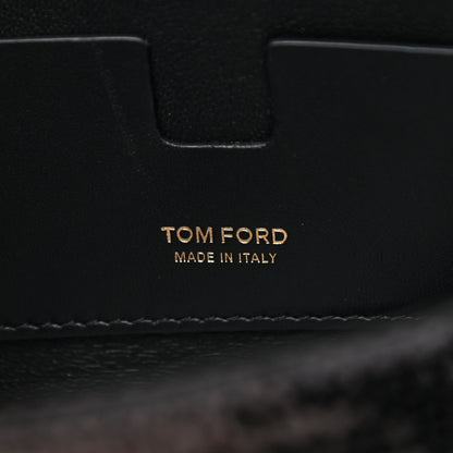 Tom Ford Sequin Mini Label Shoulder Bag Black 6 of 8