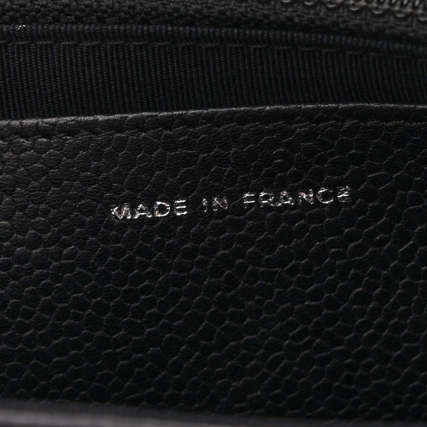 Caviar Half Moon Wallet On Chain WOC Black