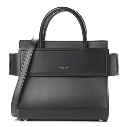 Givenchy Smooth Calfskin Mini Horizon Satchel Black 1 of 16