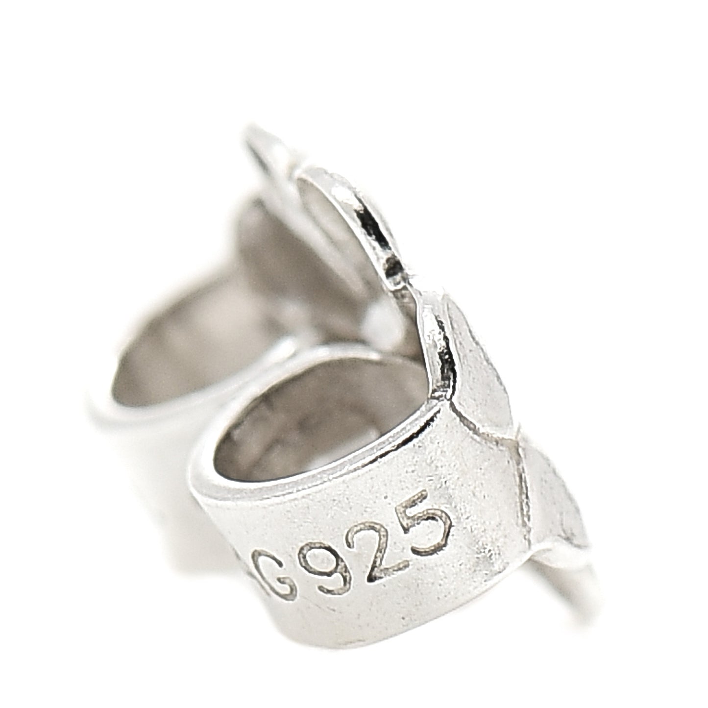 Sterling Silver Twist Knot Earrings