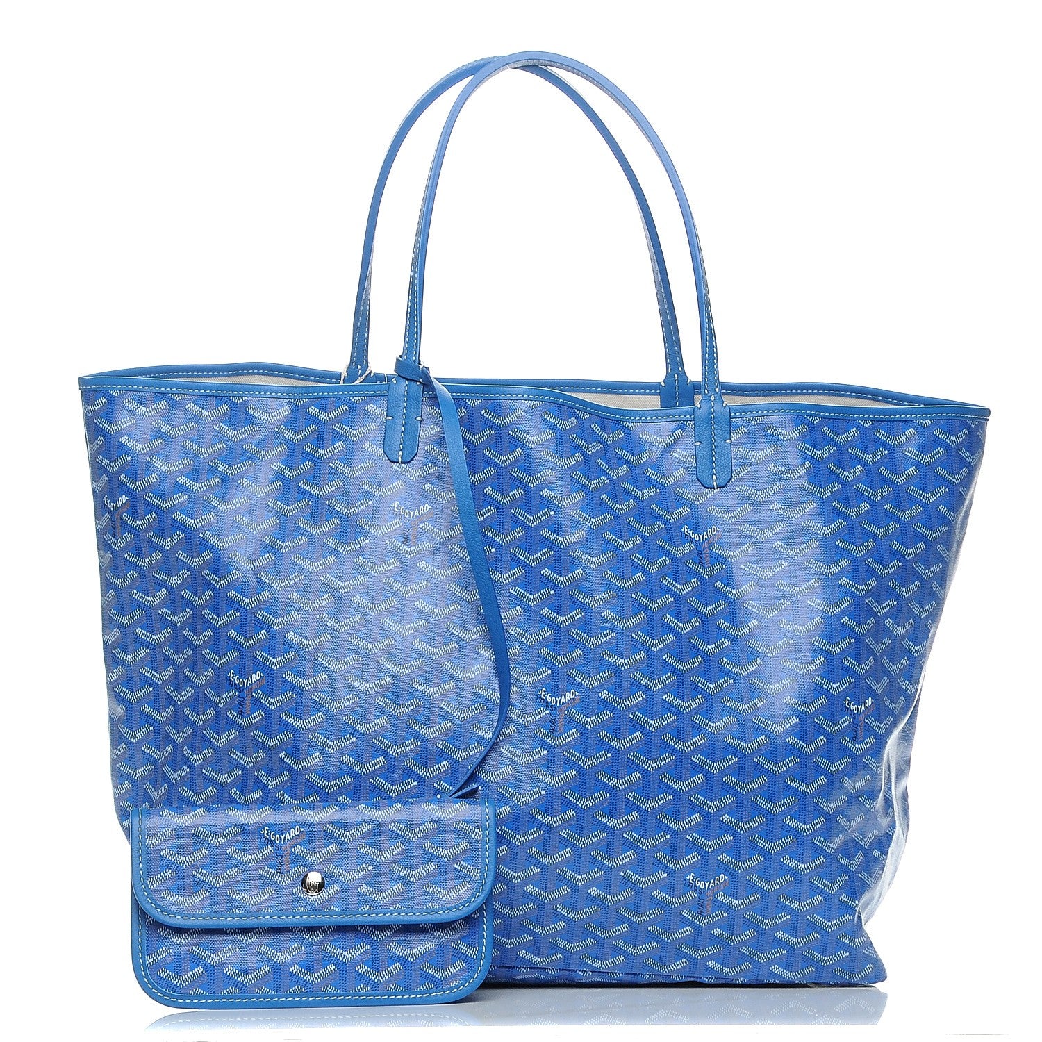 Goyard Goyardine Saint Louis GM Sky Blue 1 of 9
