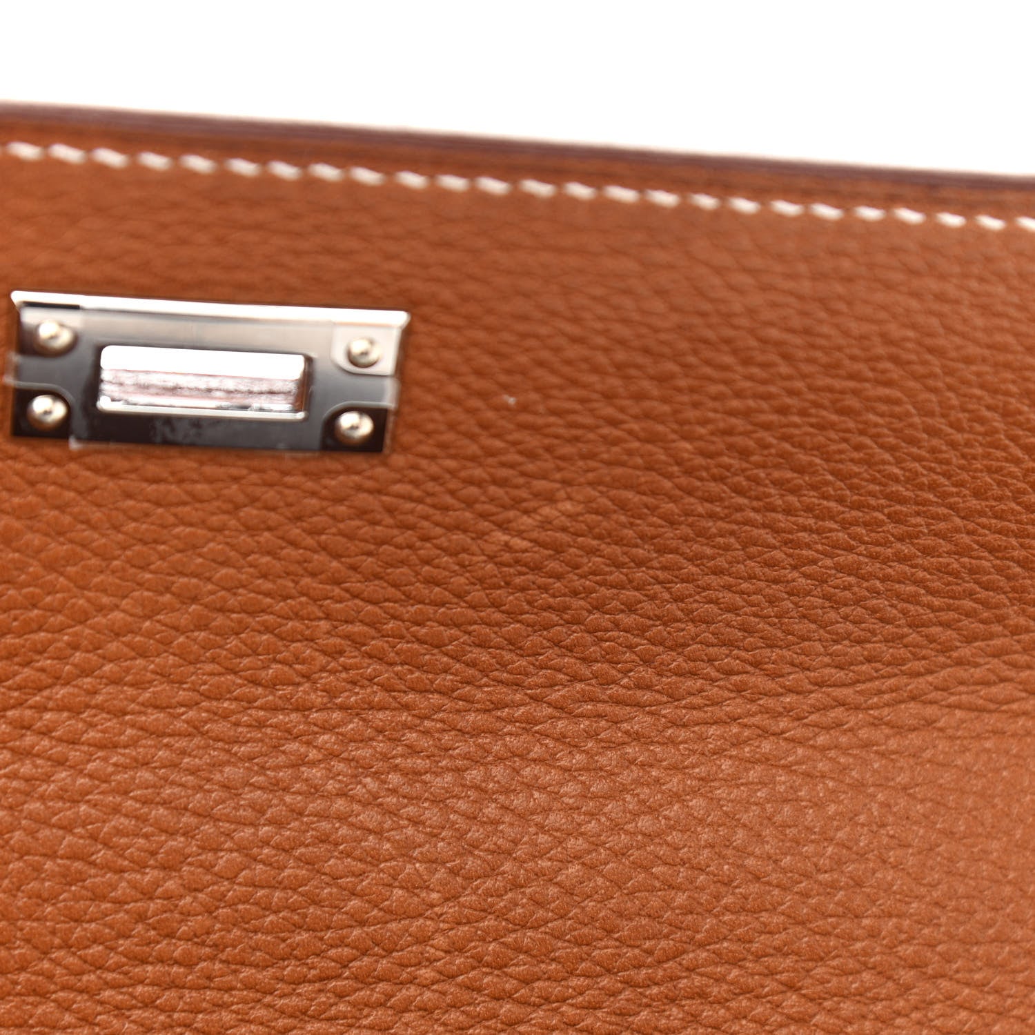 Hermes Barenia Faubourg Kelly Retourne 25 Fauve 11 of 17
