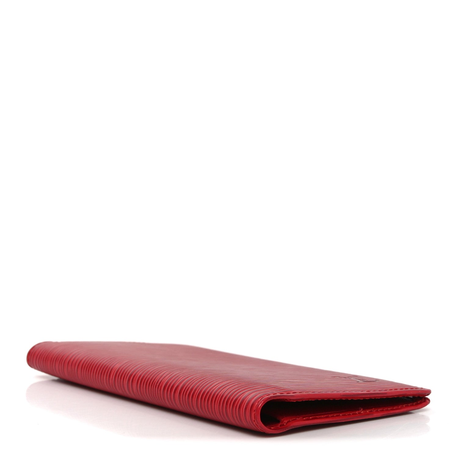 Louis Vuitton Epi Checkbook Organizer Wallet Castillan Red 4 of 6