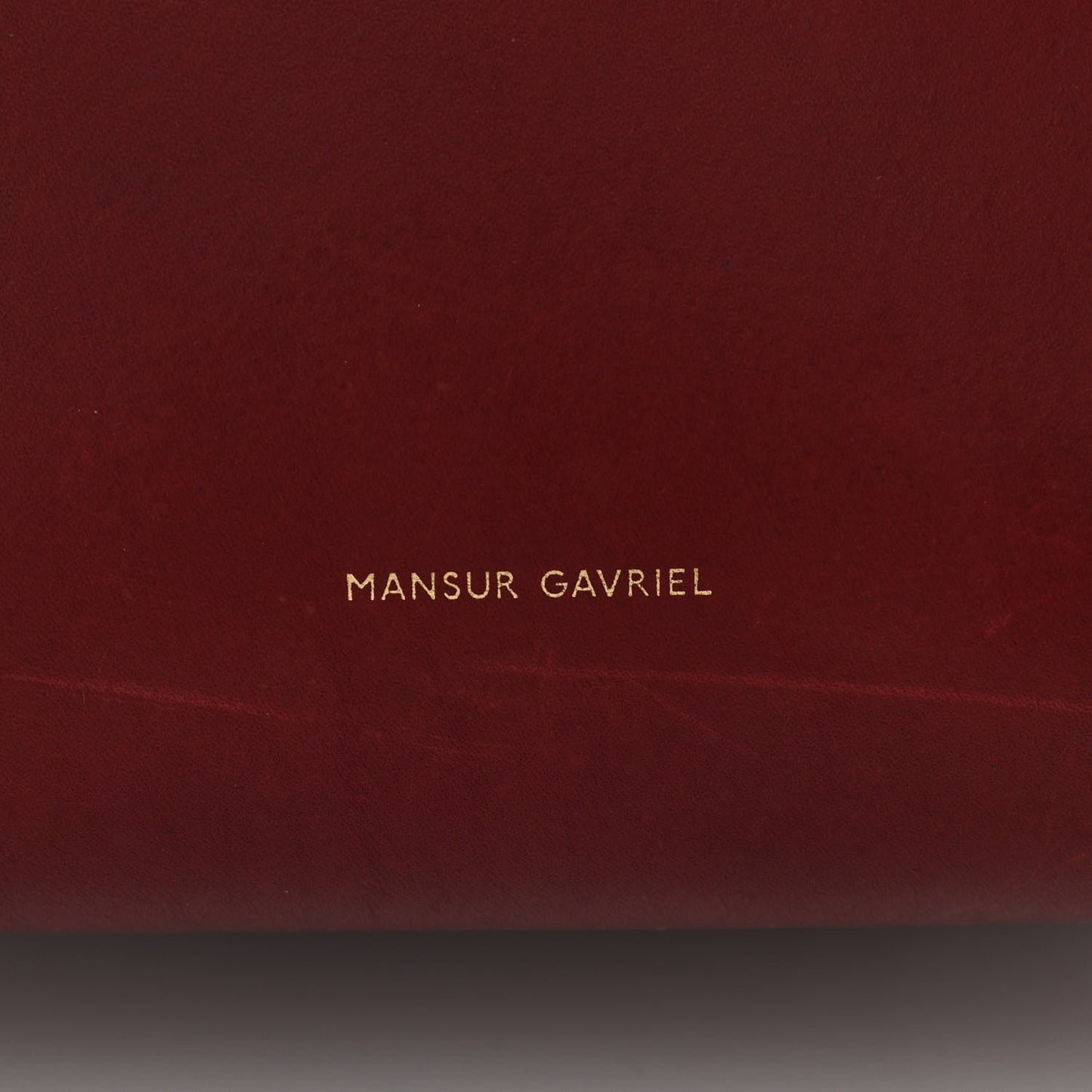 Calfskin Bucket Bag Bordeaux
