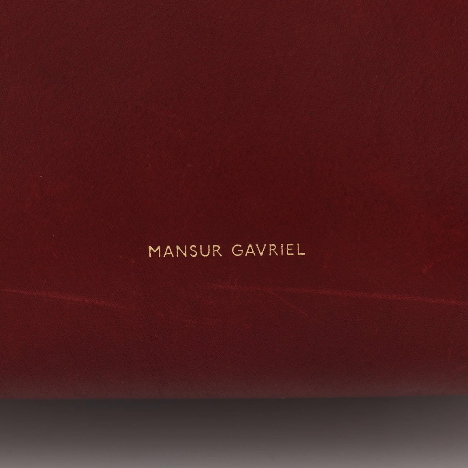 Mansur Gavriel Calfskin Bucket Bag Bordeaux 8 of 11