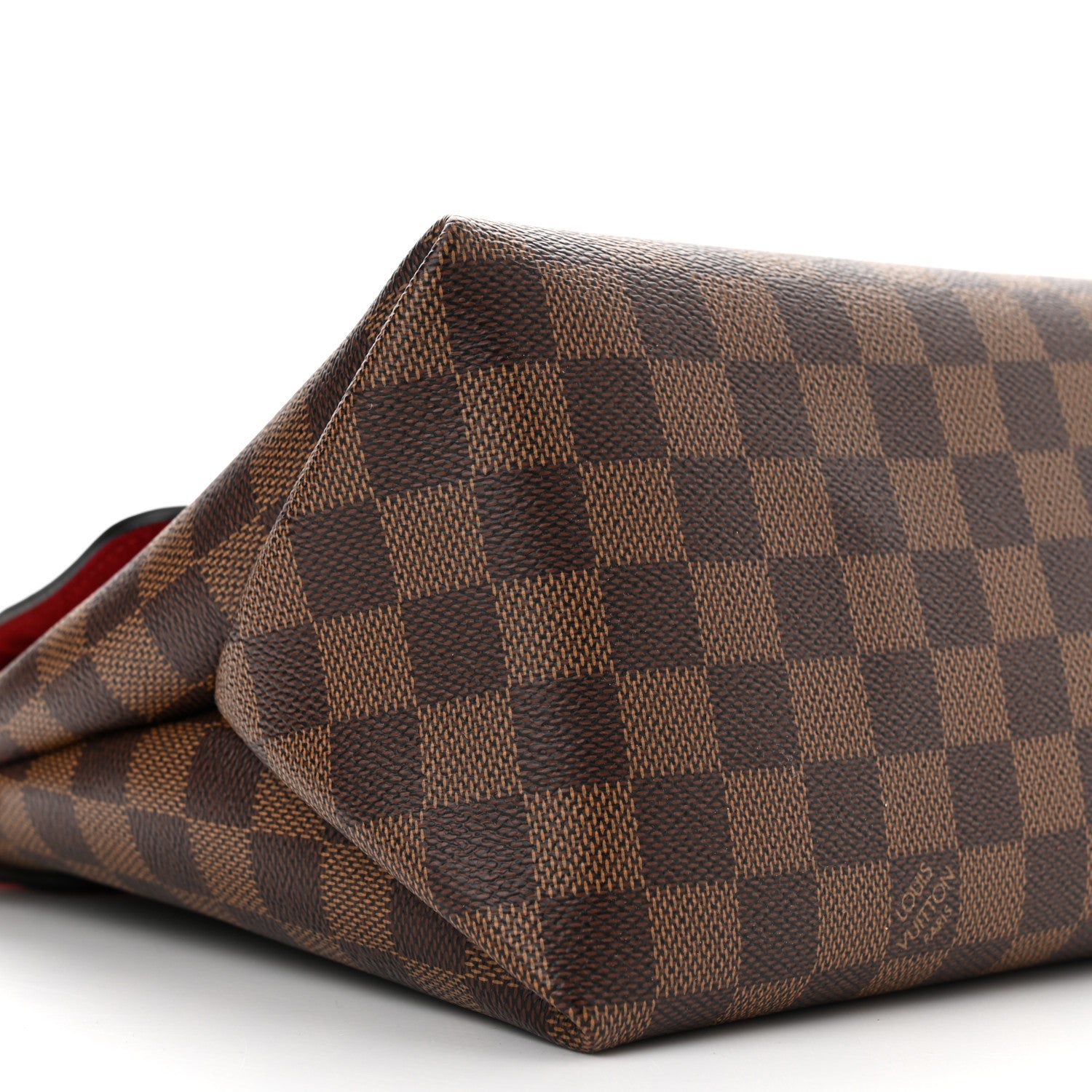 Louis Vuitton Damier Ebene Beaubourg MM Scarlet 9 of 10