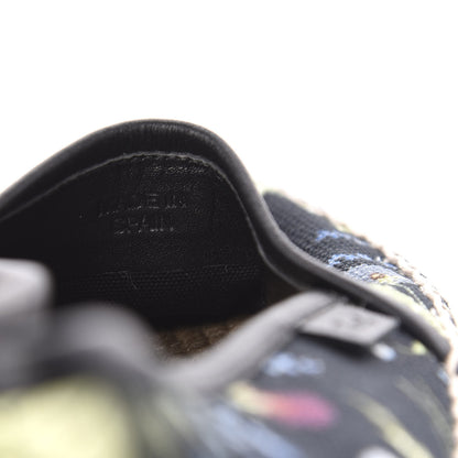 Gucci Canvas Flora Print Espadrilles 37.5 Black Multicolor 8 of 8