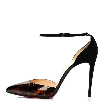 Christian Louboutin Patent Tartaruga Uptown 100 Pumps 41 Version Testa Di Moro 1 of 13
