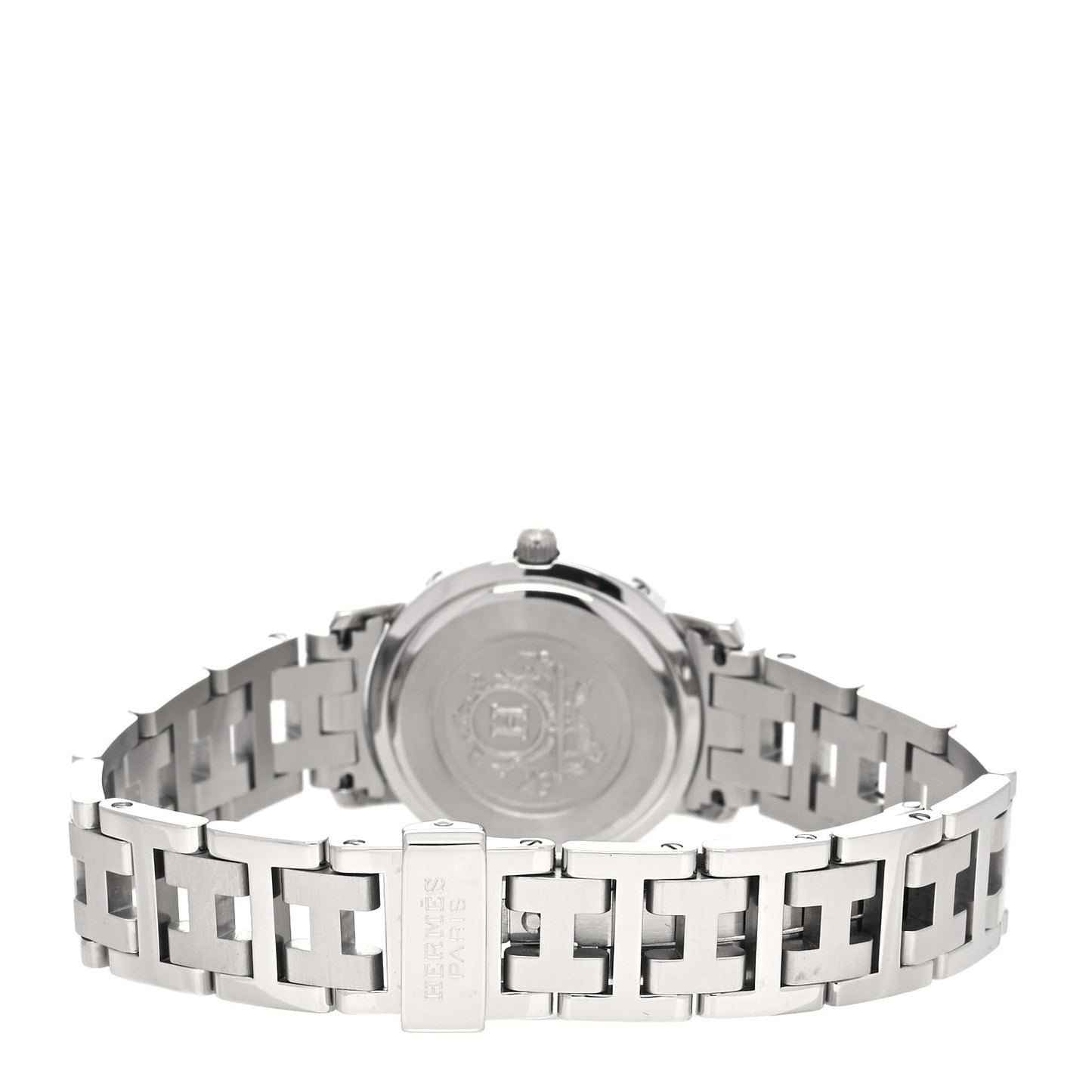 Stainless Steel 24mm Clipper Quartz Watch Black