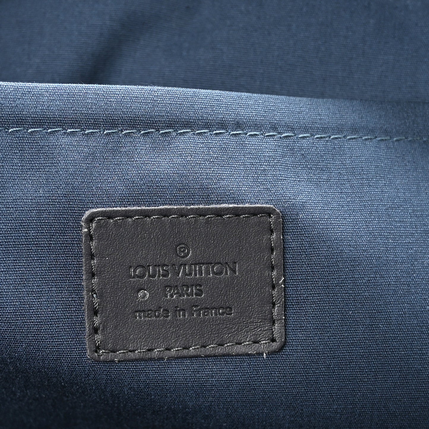 Mini Lin Monogram Louise Bag Blue