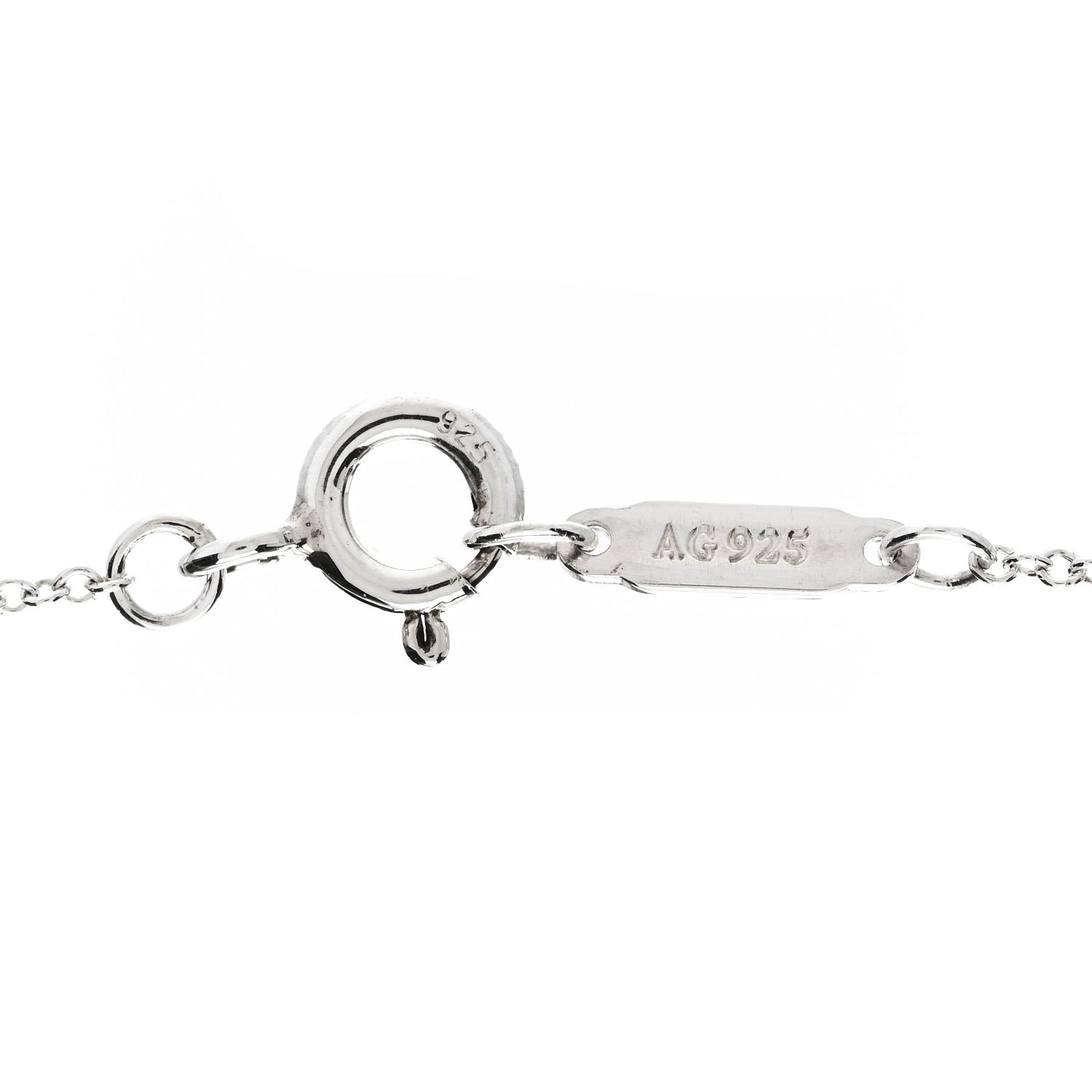 Sterling Silver Atlas Lariat Pendant Necklace