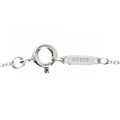 Tiffany Sterling Silver Atlas Lariat Pendant Necklace 5 of 6