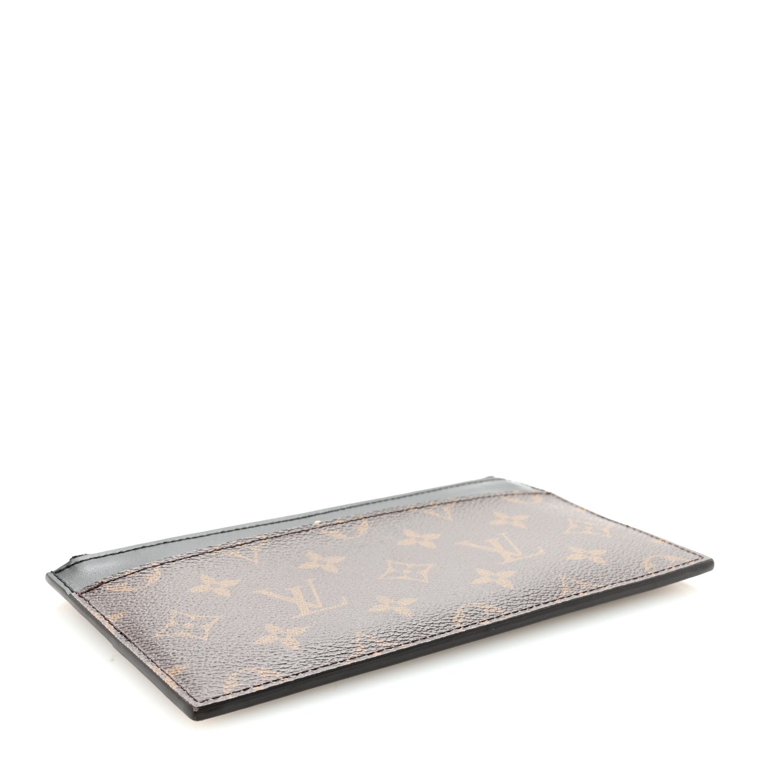 Louis Vuitton Monogram Slim Purse Black 4 of 7
