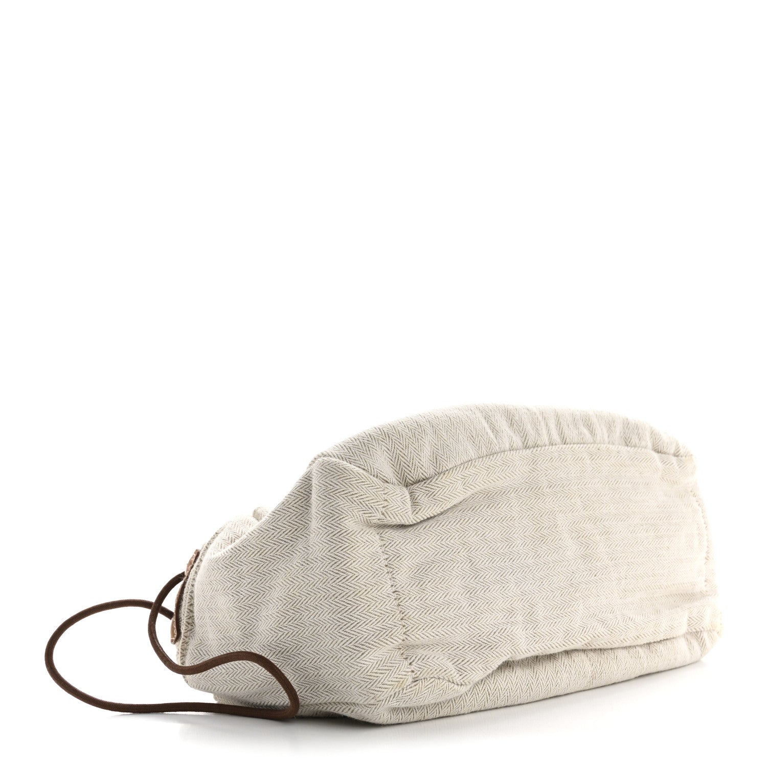 Hermes Canvas Barenia Fourbi 25 MM Pouch Naturel Fauve 4 of 9