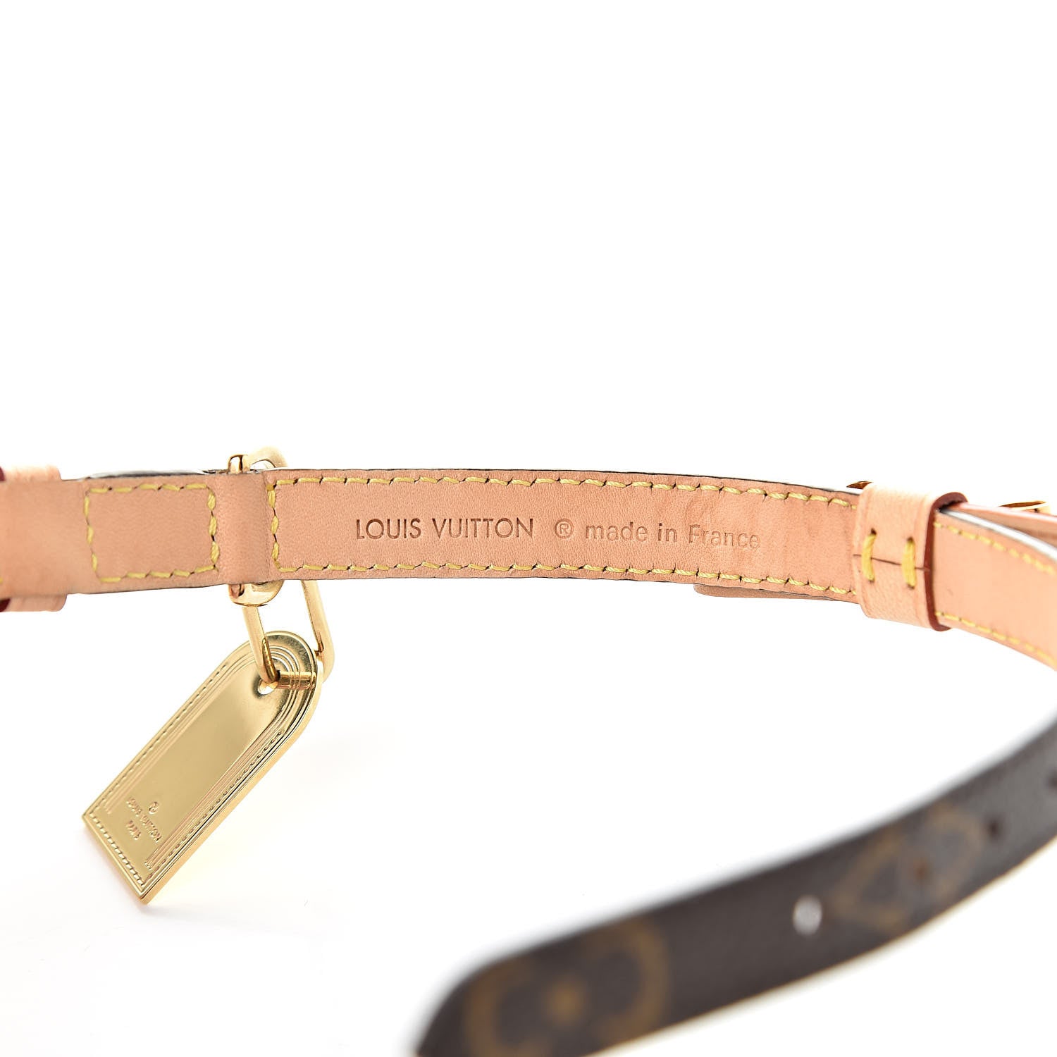 Louis Vuitton Monogram Baxter Dog Collar PM 4 of 6