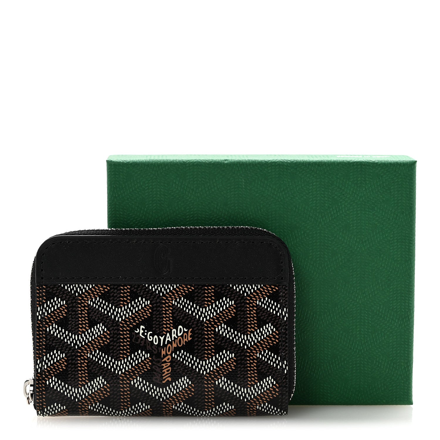Goyard Goyardine Matignon PM Wallet Black 8 of 8