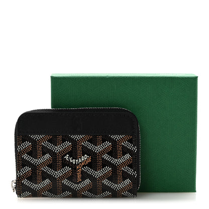 Goyard Goyardine Matignon PM Wallet Black 8 of 8