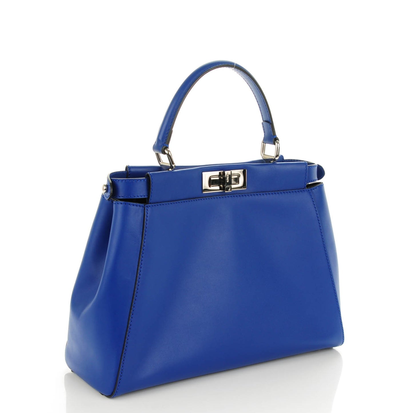 Vitello Morgan Python Crocodile Monster Eyes Medium Peekaboo Iconic Satchel Blue Neon Sunflower