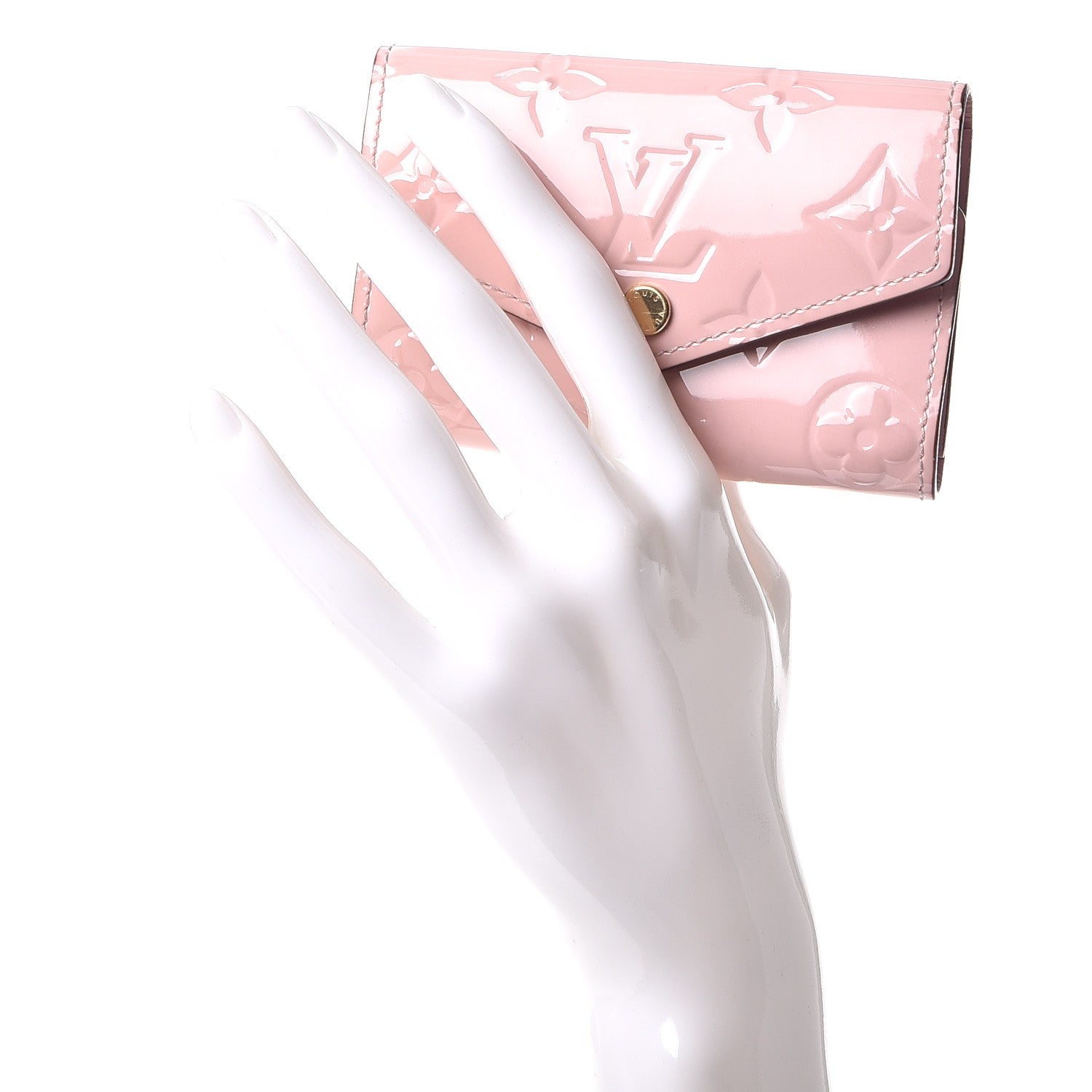 Louis Vuitton Vernis Multicles 6 Key Holder Rose Ballerine 2 of 11