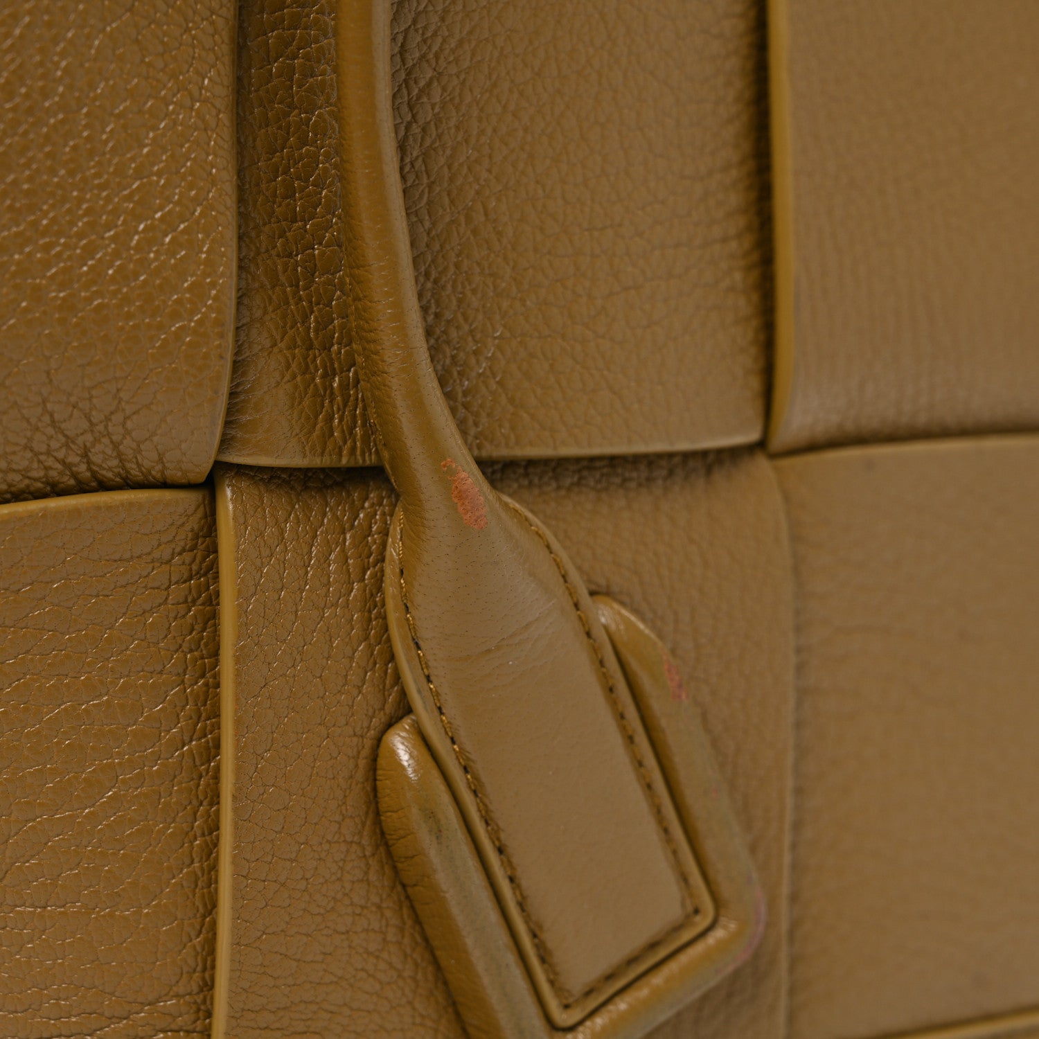 Bottega Veneta Grained Calfskin Maxi Intrecciato Small Arco Moutarde 13 of 13