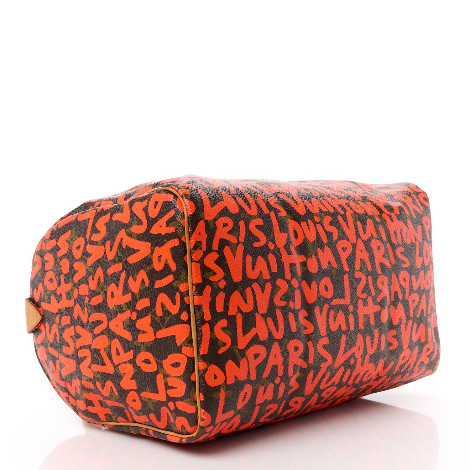 Louis Vuitton Monogram Graffiti Speedy 30 Orange 4 of 17