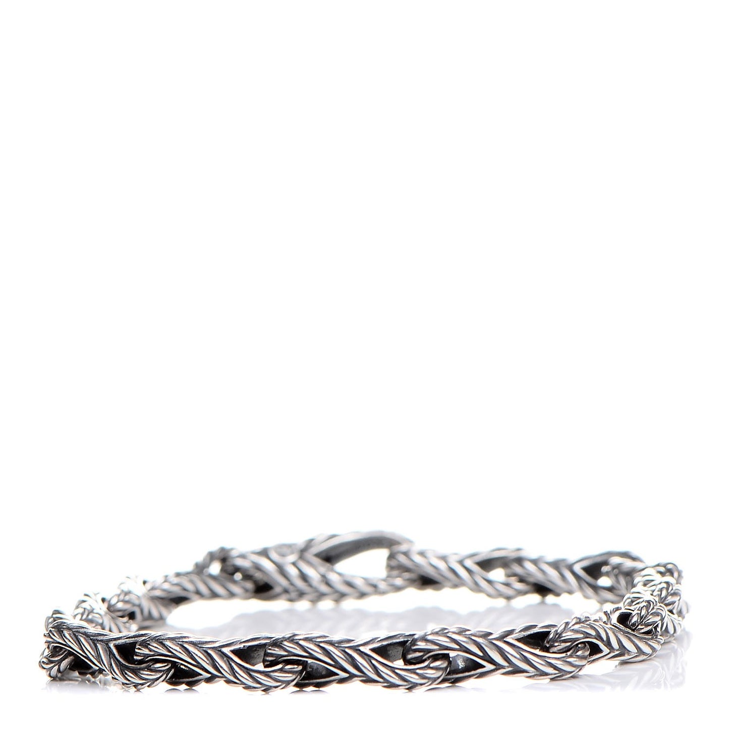 Sterling Silver 7mm Mens Link Bracelet