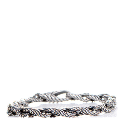 David Yurman Sterling Silver 7mm Mens Link Bracelet 1 of 4