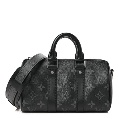 Louis Vuitton Reverse Monogram Eclipse Keepall XS Black 1 of 8