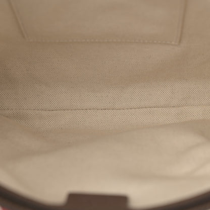 Gucci Soft GG Supreme Monogram Courrier Web Medium Flat Messenger Bag Beige New Acero Multicolor 5 of 14