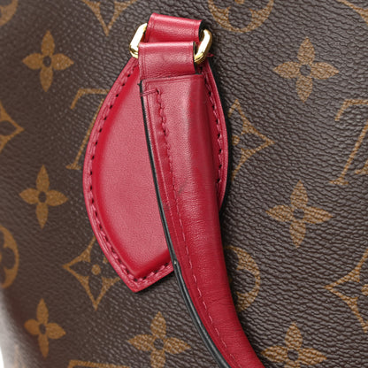 Louis Vuitton Monogram Flower Zipped Tote PM Lie de Vin 17 of 19