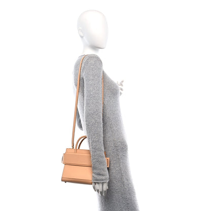 Givenchy Grained Calfskin Mini Horizon Satchel Beige 2 of 10