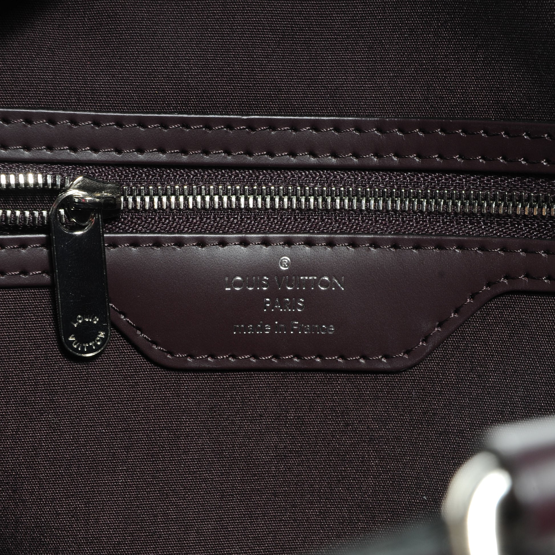 Louis Vuitton Epi Brea MM Quetsche Plum 6 of 7