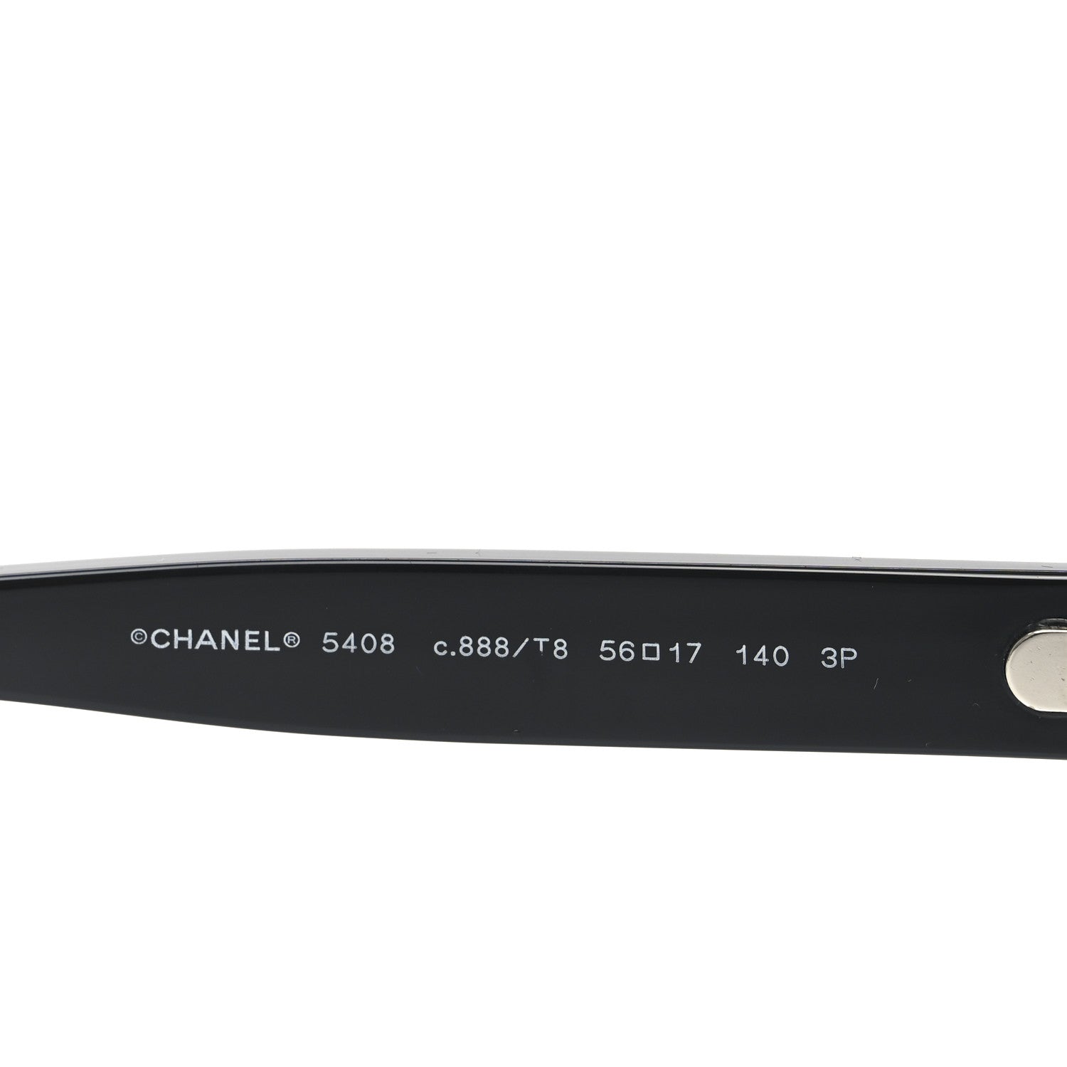 Chanel Acetate Square Sunglasses 5408 Black 5 of 7
