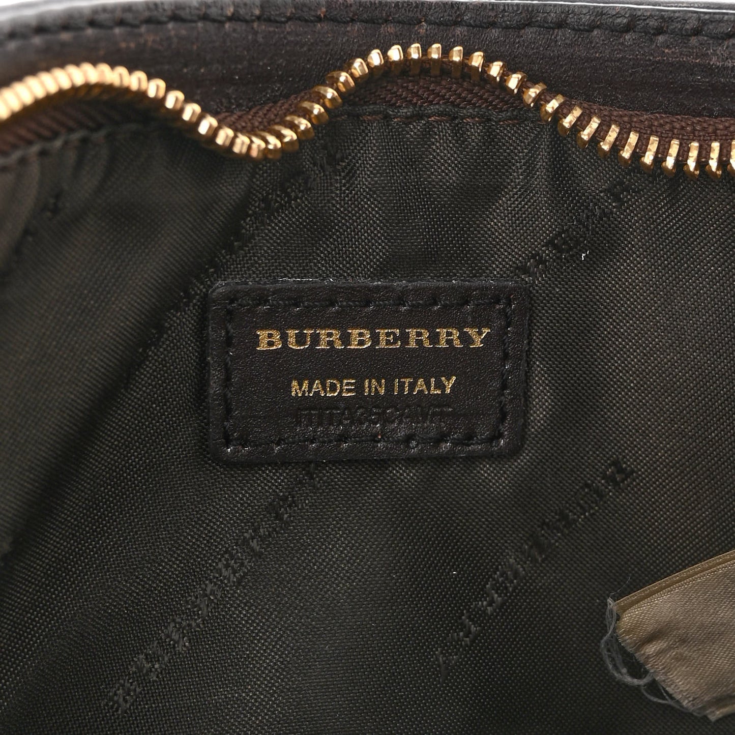 Haymarket Check Clara Pochette Chocolate