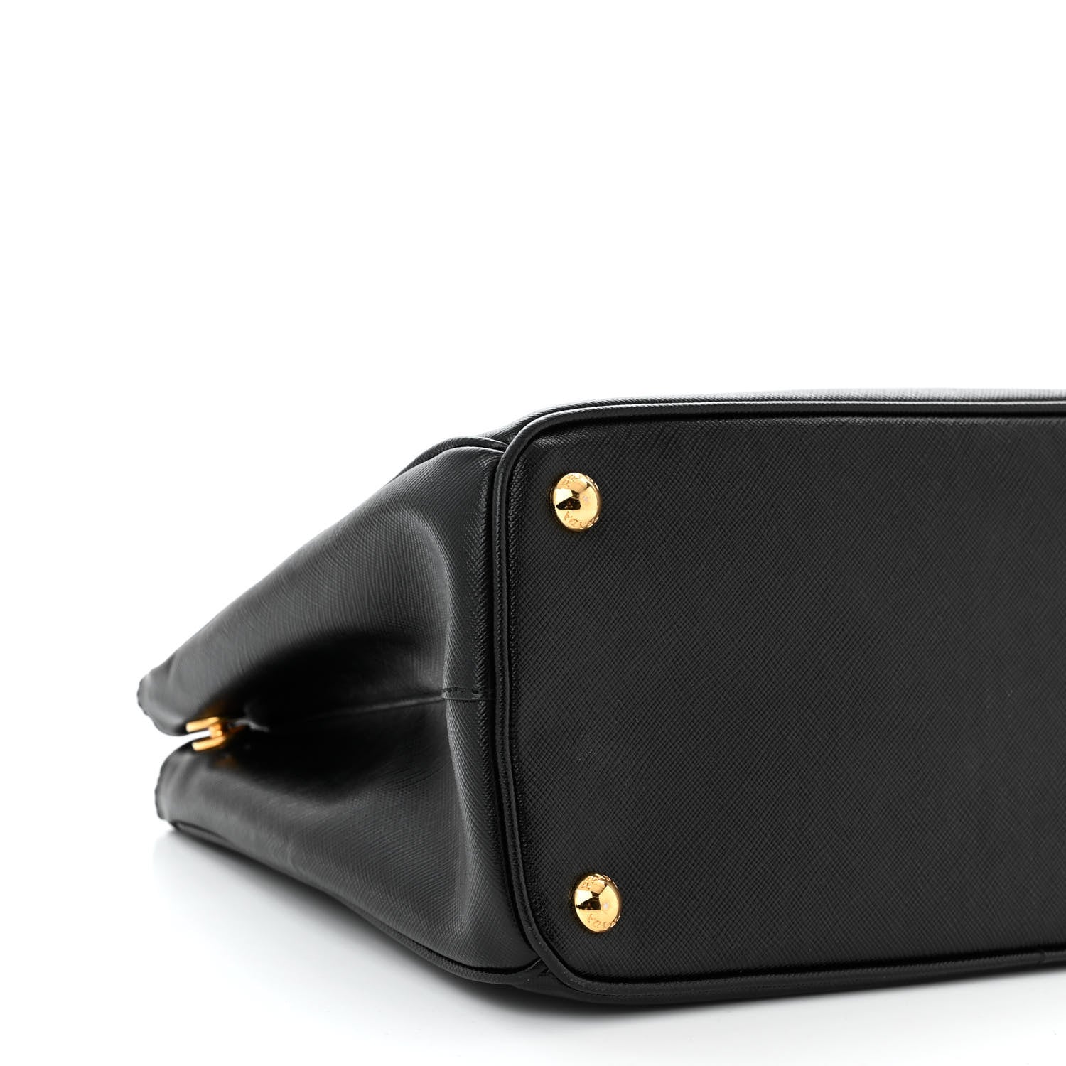 Prada Saffiano Medium Galleria Double Zip Tote Black 9 of 10